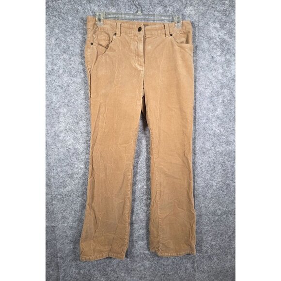 Chico's Pants - Chico's Women's Strech Corduroy Pants Tan Size M Cabincore Light Academia